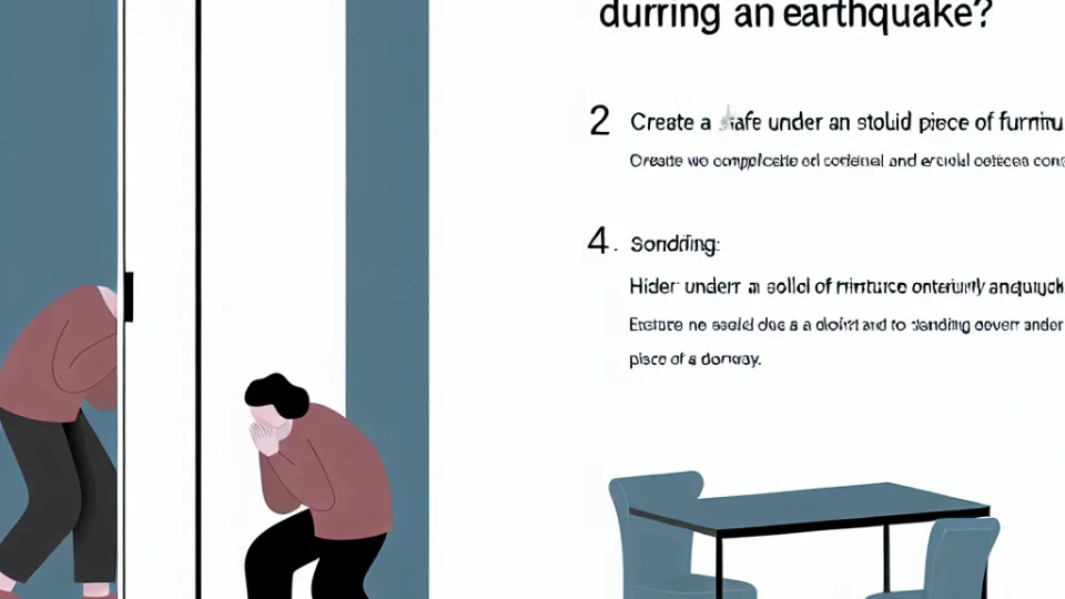 Deprem Sırasında Ne Yapmalıyız?