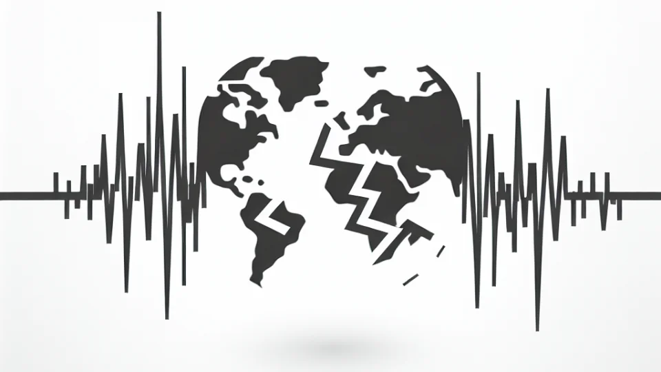 How do earthquake magnitudes vary by country?